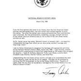 President Carter's Proclamation of National Women's History Week