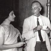 Ruth Prawer Jhabvala and William Phillips, 1962