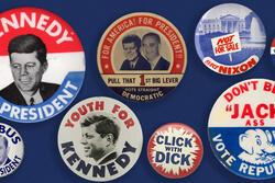 1960 Presidential Campaign Buttons 