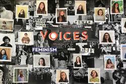 2020-2021 Rising Voices Fellowship Cohort Collage by Lily Pazner