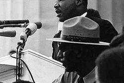 Martin Luther King, Jr. at the March on Washington, August 28, 1963