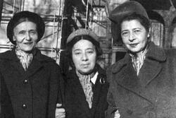 Kadya Molodowsky, Ida Maze, and Rokhl Korn