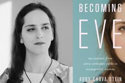 Abby Stein and book cover