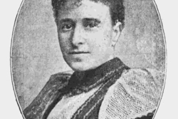 Portrait of author and magazine publisher Ada Ballin