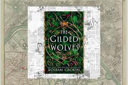 Collage of The Gilded Wolves by Roshani Chokshi 