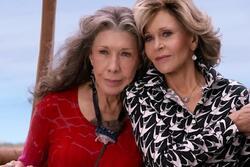 Jane Fonda and Lily Tomlin as Grace and Frankie