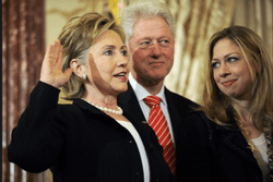 Clinton Family Portrait 