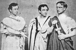 Scene from Shakespeare's "Julius Caesar" Cropped