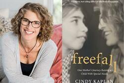 Cindy Kaplan headshot and book cover