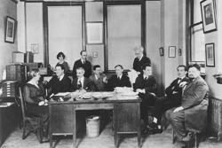 Henrietta Szold and the Provisional Zionist Committee, New York, circa 1915