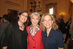 Gail T. Reimer with Debbie Wasserman Schultz at the 2012 Jewish American Heritage Month White House reception