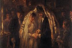 "A Jewish Wedding" by Jozef Israëls, 1903