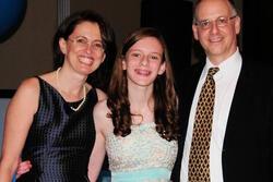 2016-2017 Rising Voices Fellow Katy Ronkin at her Bat Mitzvah