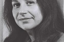 Portrait of Activist Marcia Freedman photographed in 1974. 