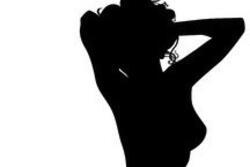 Woman Silhouette, cropped
