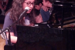 Eliana Gayle-Schneider Plays Piano and Sings