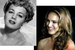 Shelley Winters and Natalie Portman