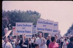 Central Conference of American Rabbis at the March on Washington, August 28, 1963 