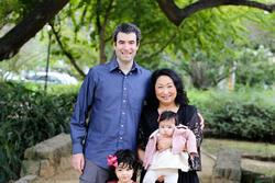 Kimiko Cohn and her family