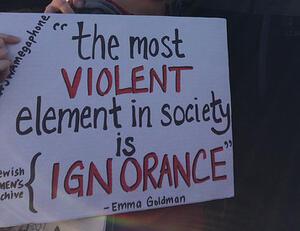 Emma Goldman Sign