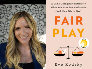 Eve Rodsky and book cover
