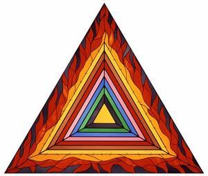 "Logo" from the Holocaust Project by Judy Chicago, 1992
