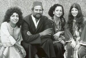 Members of Gerinaldo smiling, seated left to right: Oro Anahory-Librowicz, Solly Lévy, Kelly Sultan Amar, Judith Cohen