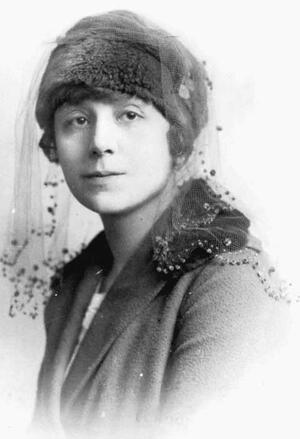 Vera Weizmann, April 24, 1918