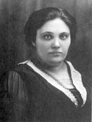 Portrait of Yente Serdatsky