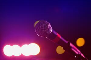Stock Photo of Microphone