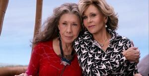 Jane Fonda and Lily Tomlin as Grace and Frankie