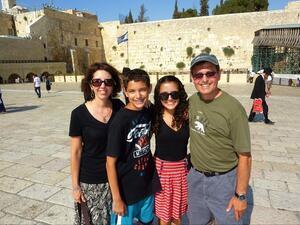 Eden Marcus and Her Family in Israel