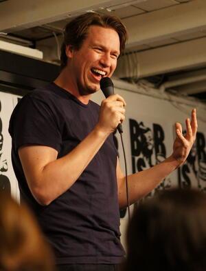 Pete Holmes doing stand-up