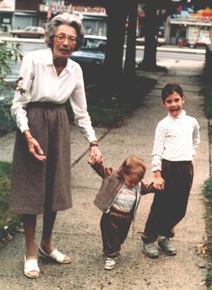 Natalia Twersky and Family, September 1985