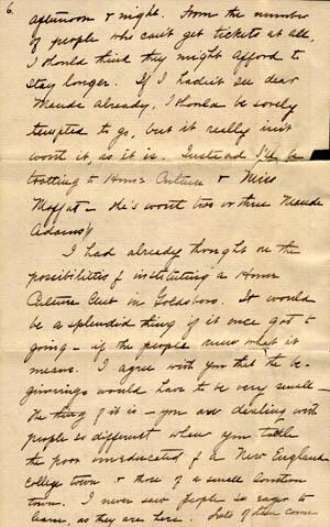 Letter from Gertrude Weil to her family, November 20, 1898, page 11