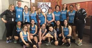 Josie Rosman's Roller Derby Team