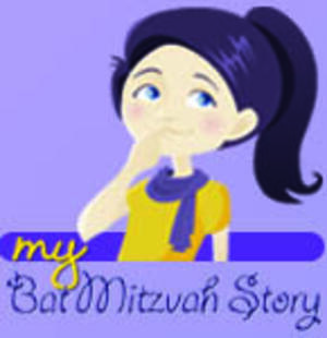 "My Bat Mitzvah Story" Logo