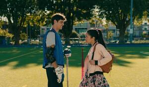 Lara jean deals pink jacket