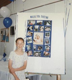 Sheena Levi's Bat Mitzvah, 1997 