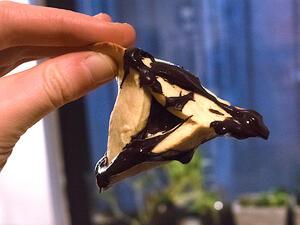 Chocolate Tahini Hamentaschen (Final Photo)