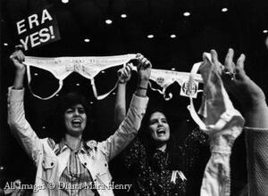 Delegates at the First National Conference for Women (1977), by Diana Mara Henry