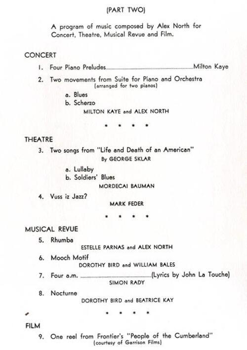 Anna Sokolow's Joint Recital at New York's 92nd Street Y, 1940, Page 3