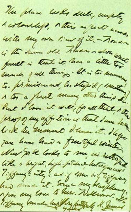 Letter from Henry James to Emma Lazarus, February 5, 1884, page 3