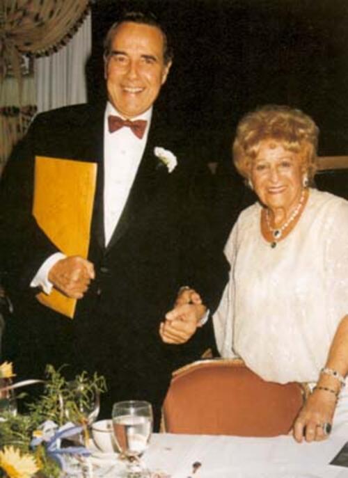 Beatrice Alexander with Senator Bob Dole, 1985