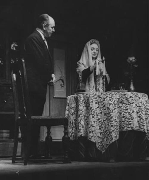 Molly Picon in "Majority of One," 1964