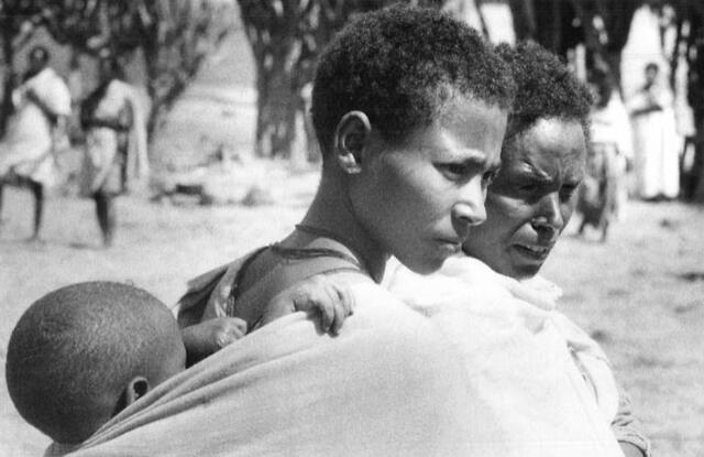 Ethiopian Jewish woman, 1984-5.