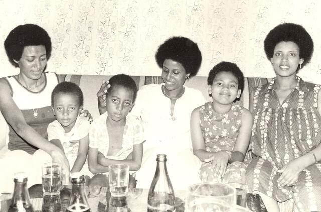 Ethiopian Jews around 1977.