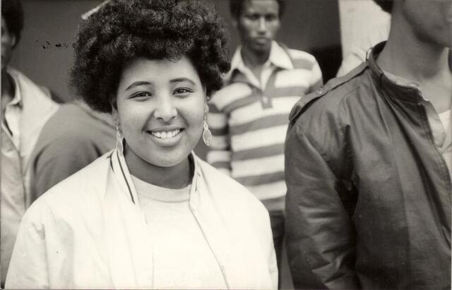 Ethiopian Jewish woman. Around 1980. 