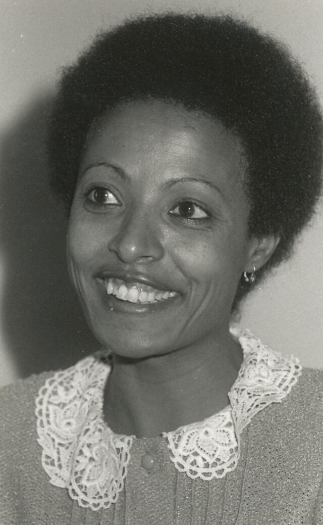 Ethiopian Jewish woman. Israel. Around 1980. 