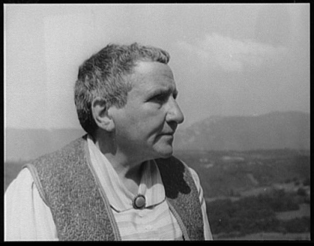 Gertrude Stein, 1934